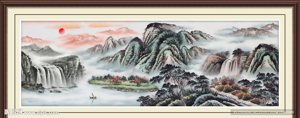 国画山水
