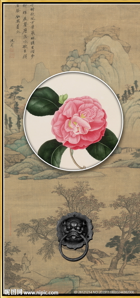 现代创意花鸟装饰画