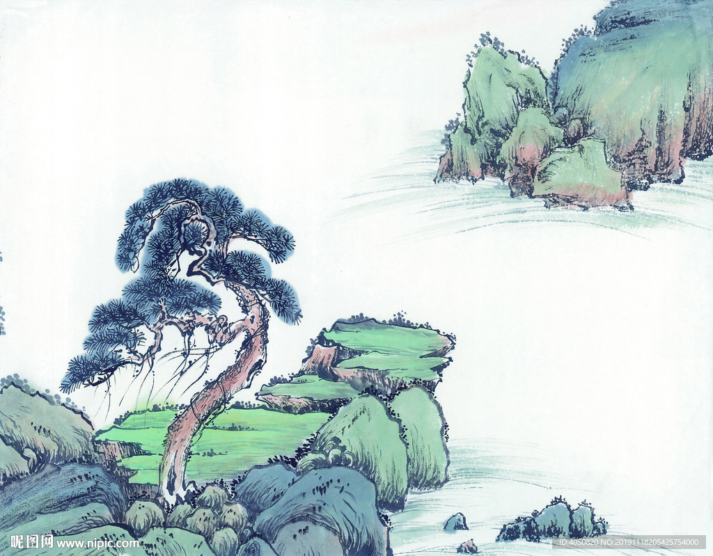 山水画329