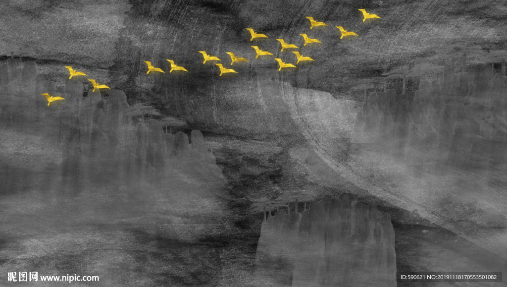 抽象油画