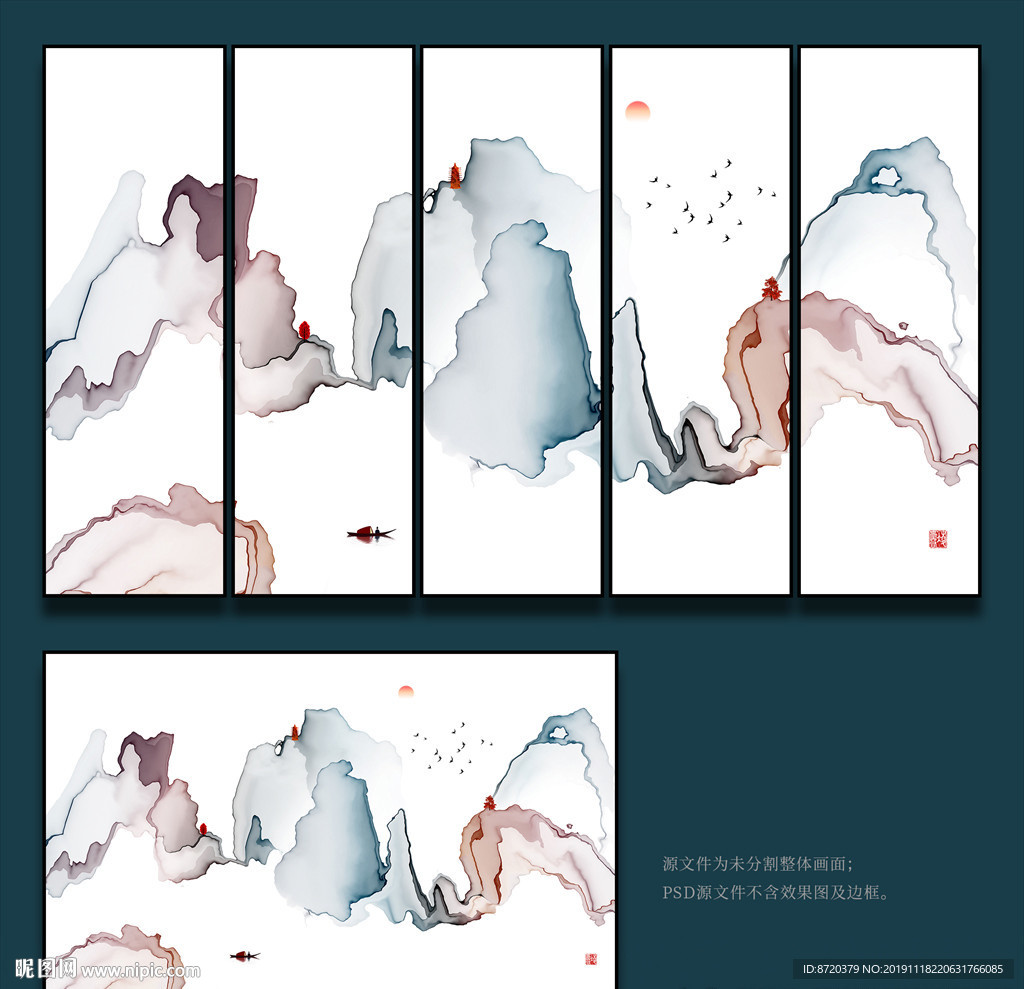 新中式装饰画