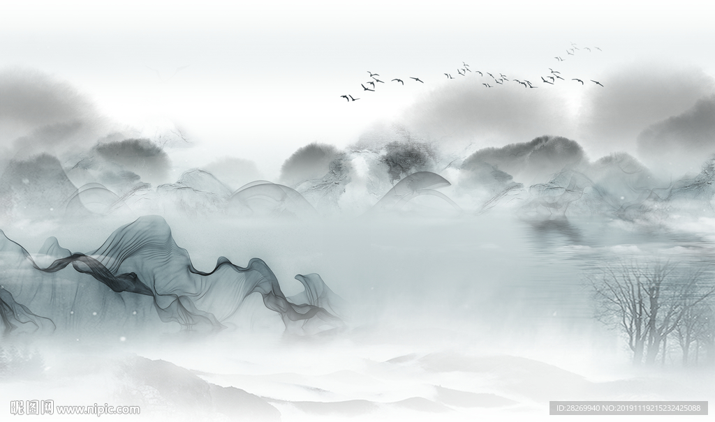 水墨画