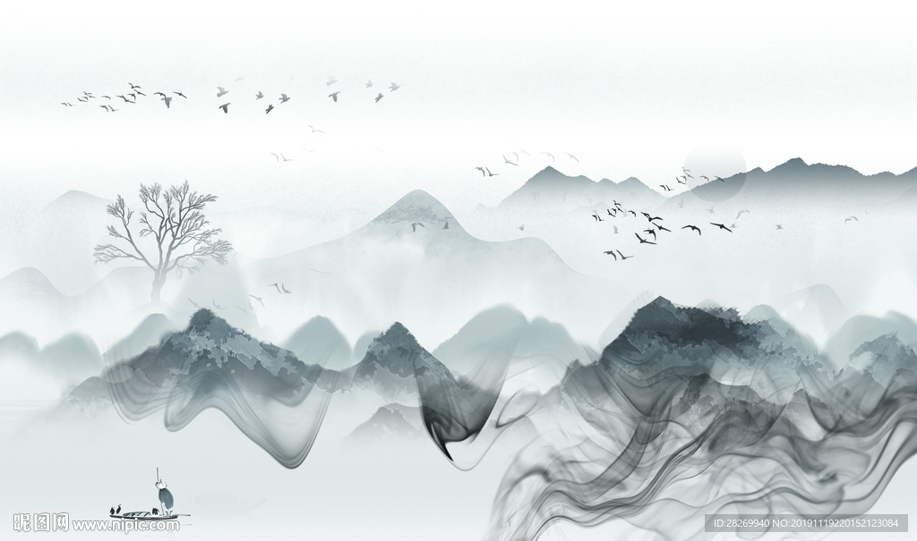 水墨画