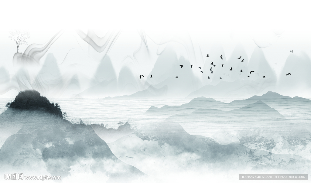 水墨画
