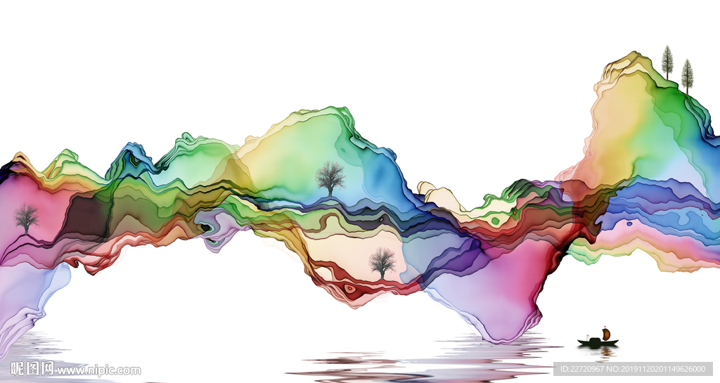 水墨画