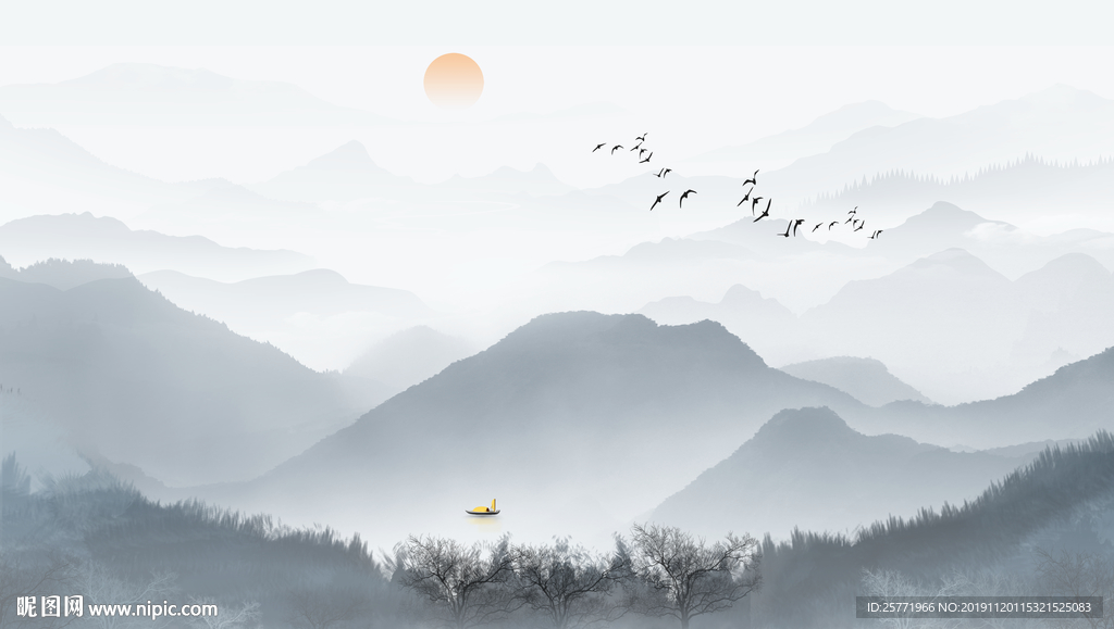 山水画