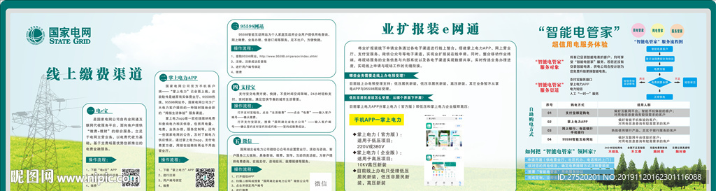 国家电网展板 电网展板