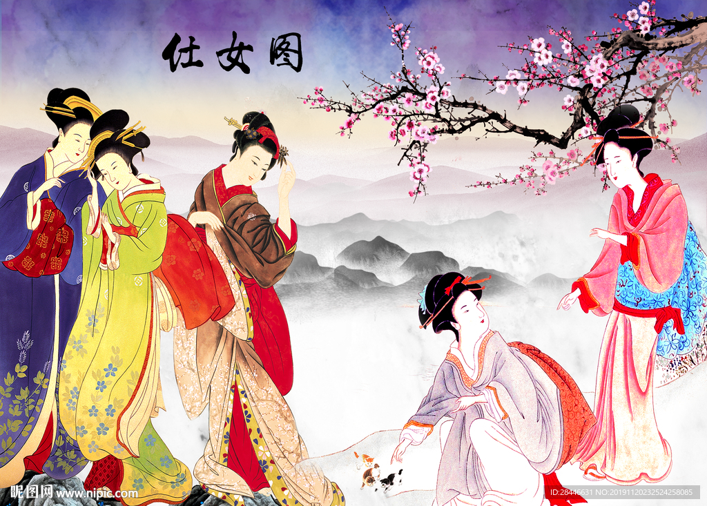 新中式装饰画 背景墙