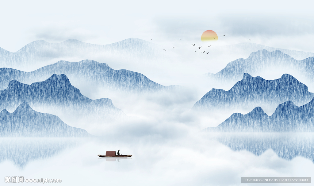 意境山水画