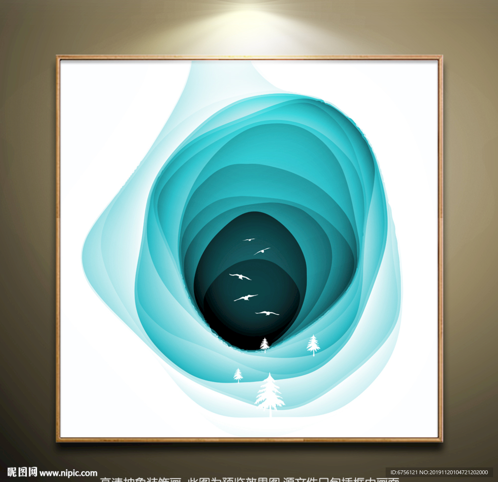 抽象家居装饰画