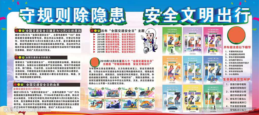 2019年第八个全国交通 安全