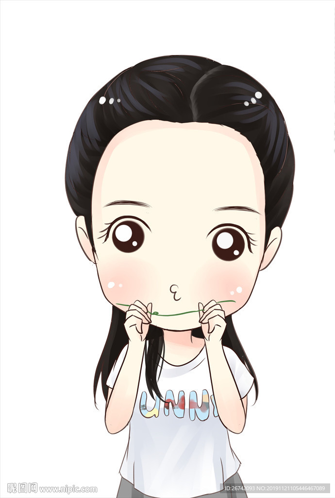 原创Q版 PSD精细分层人物