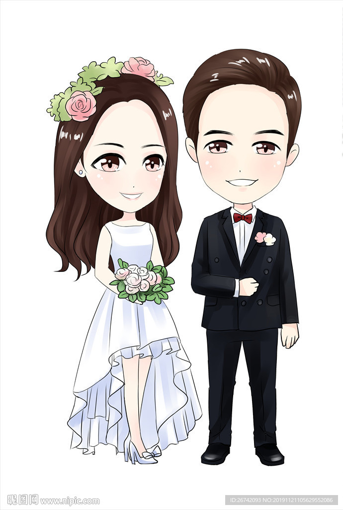 原创Q版 PSD精细分层人物