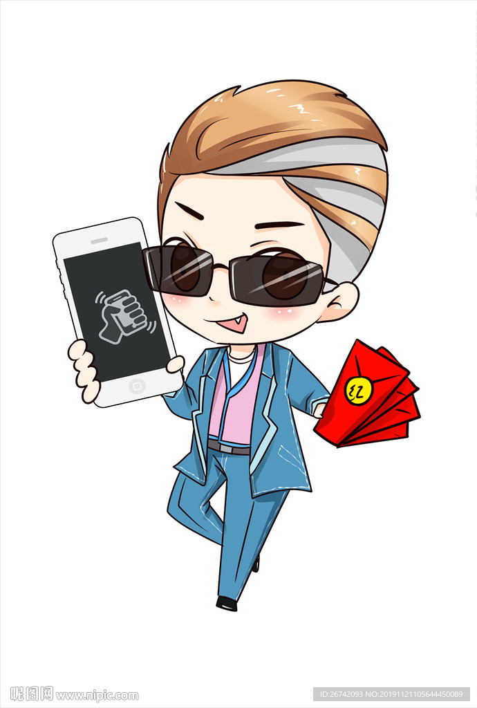 原创Q版 PSD精细分层人物