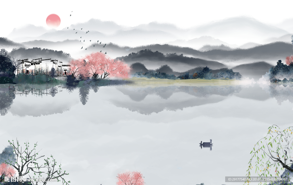 水墨装饰画