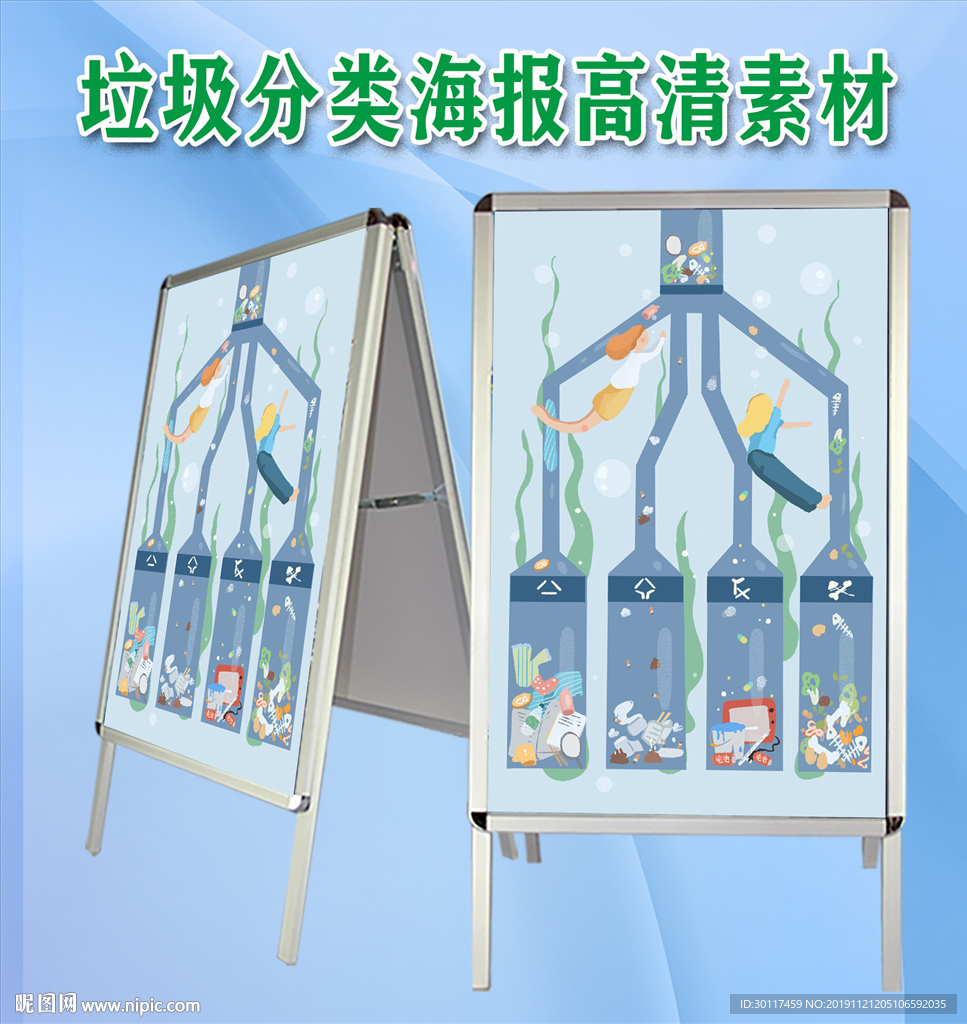 垃圾分类海报