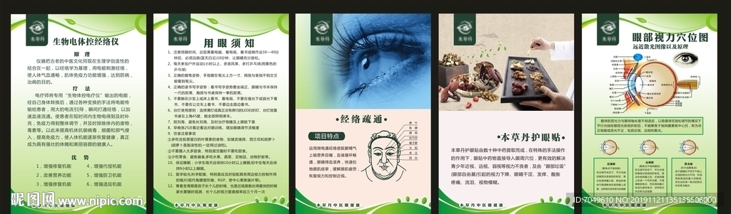 中医眼健康展板