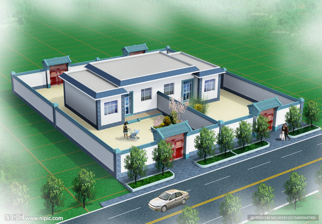 民居改建效果图