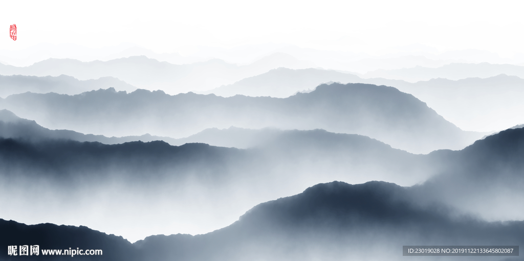 意境山水画
