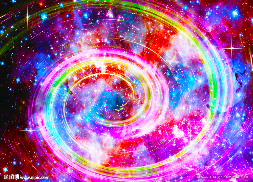 旋涡星空