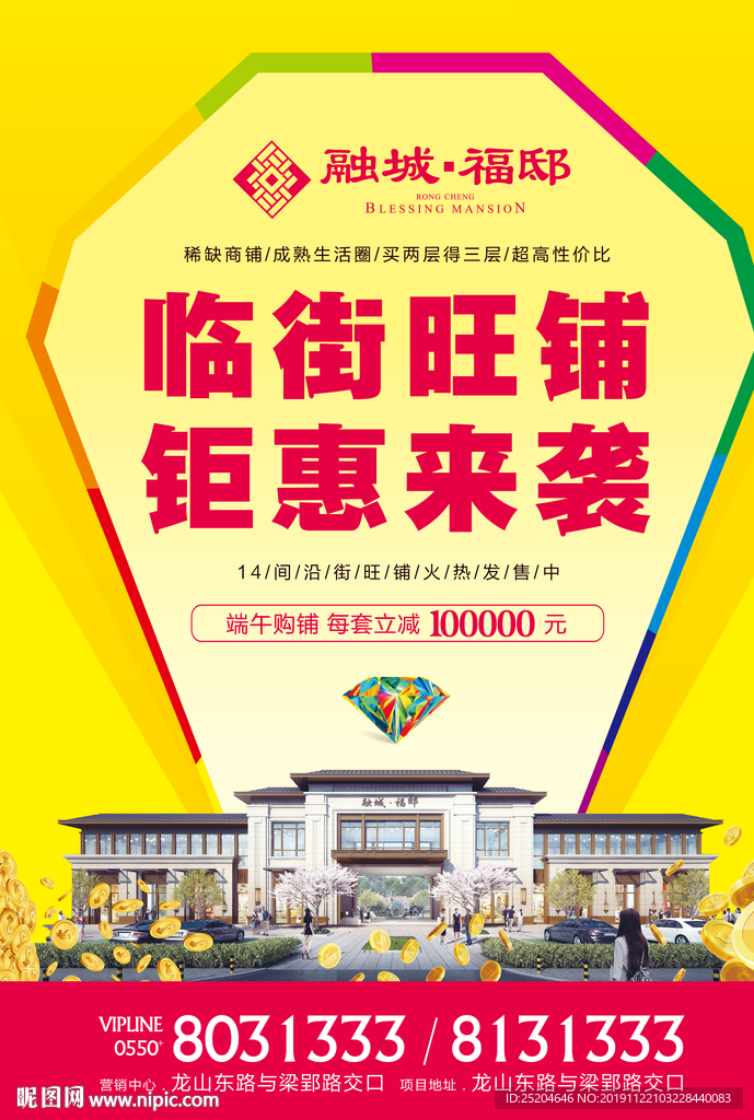 商铺销售单页