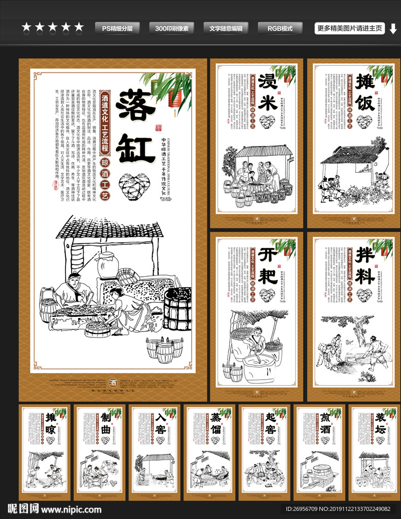 酿酒工艺流程