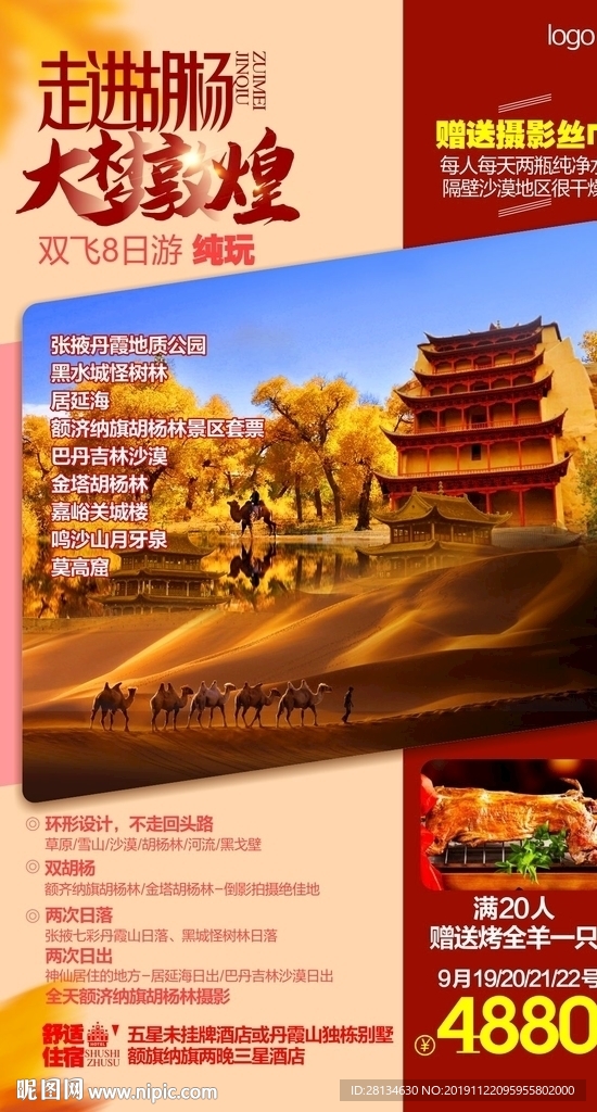 走进胡杨