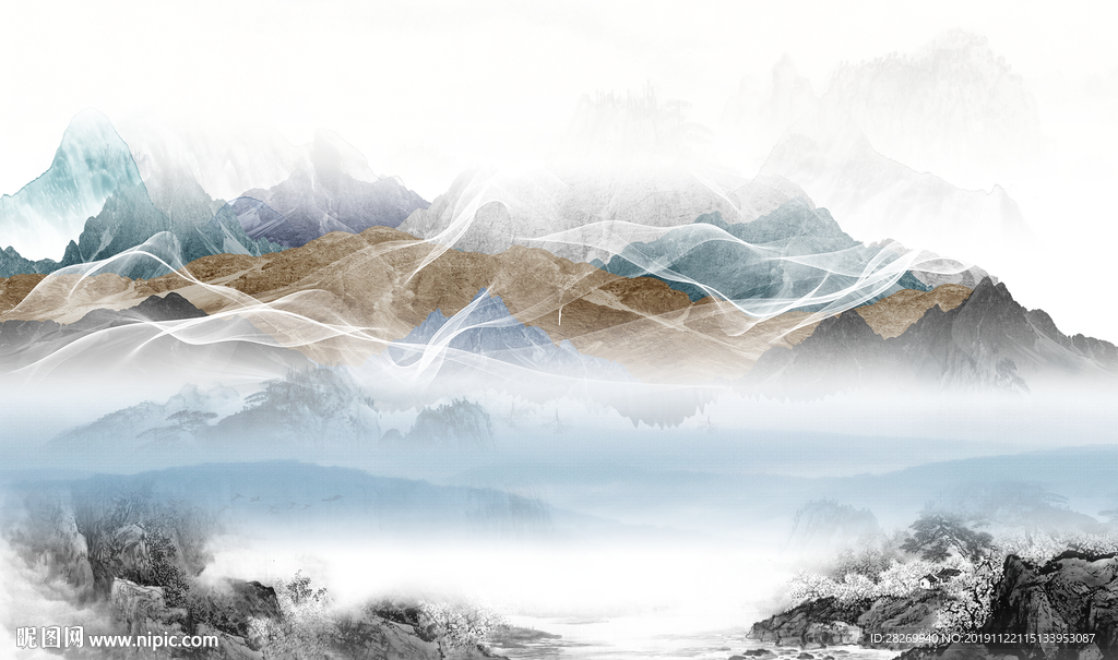 水墨画