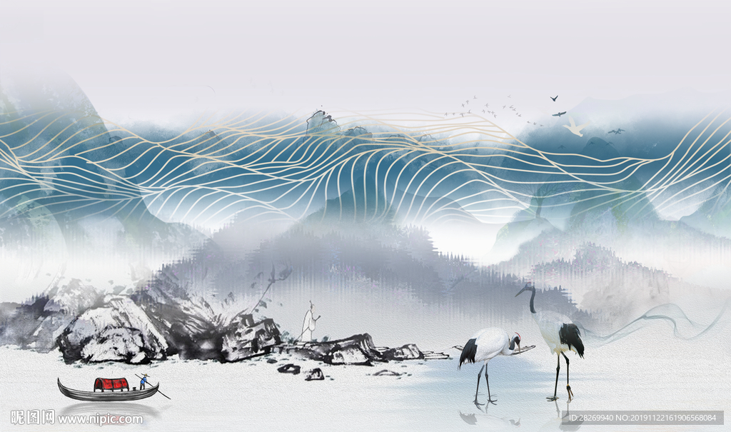 水墨画