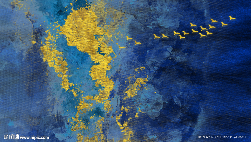 抽象油画