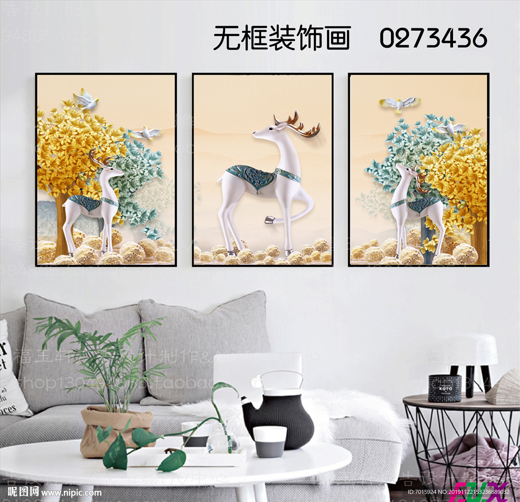 背景装饰画 抽象装饰画