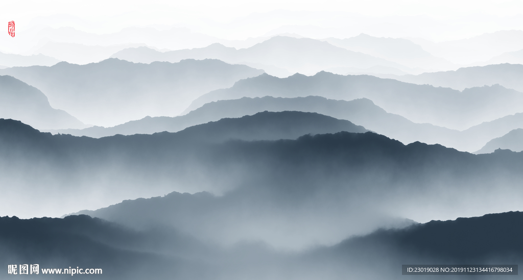 新中式山水