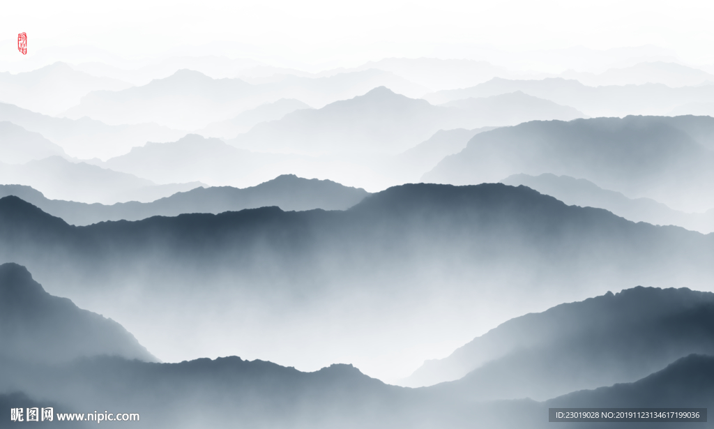 新中式山水