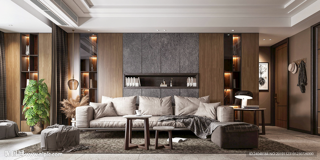 极简 轻奢 客厅