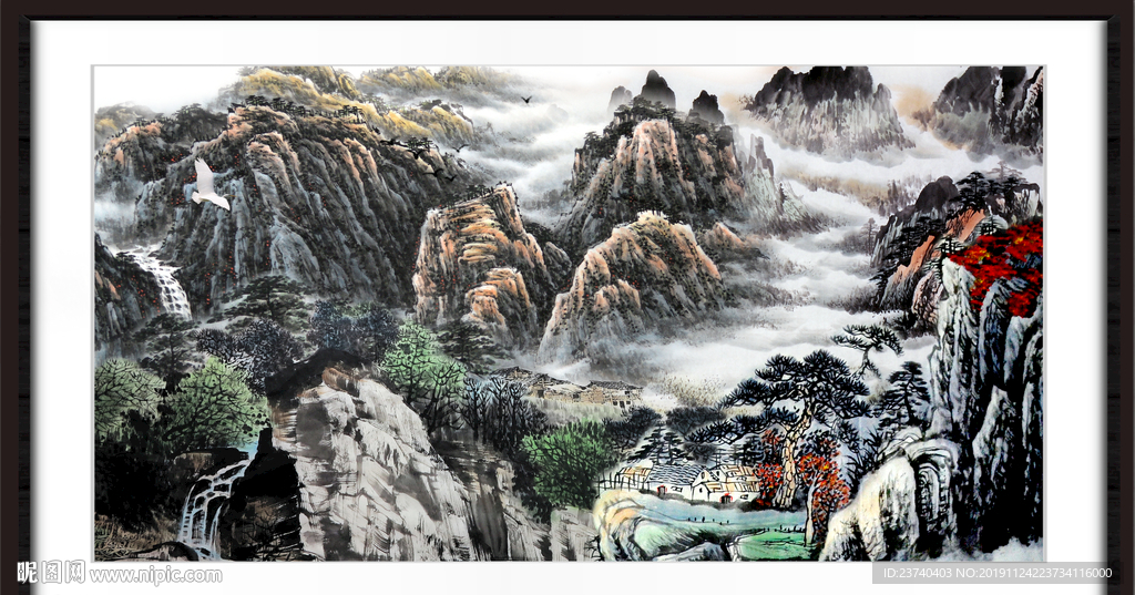 山水画