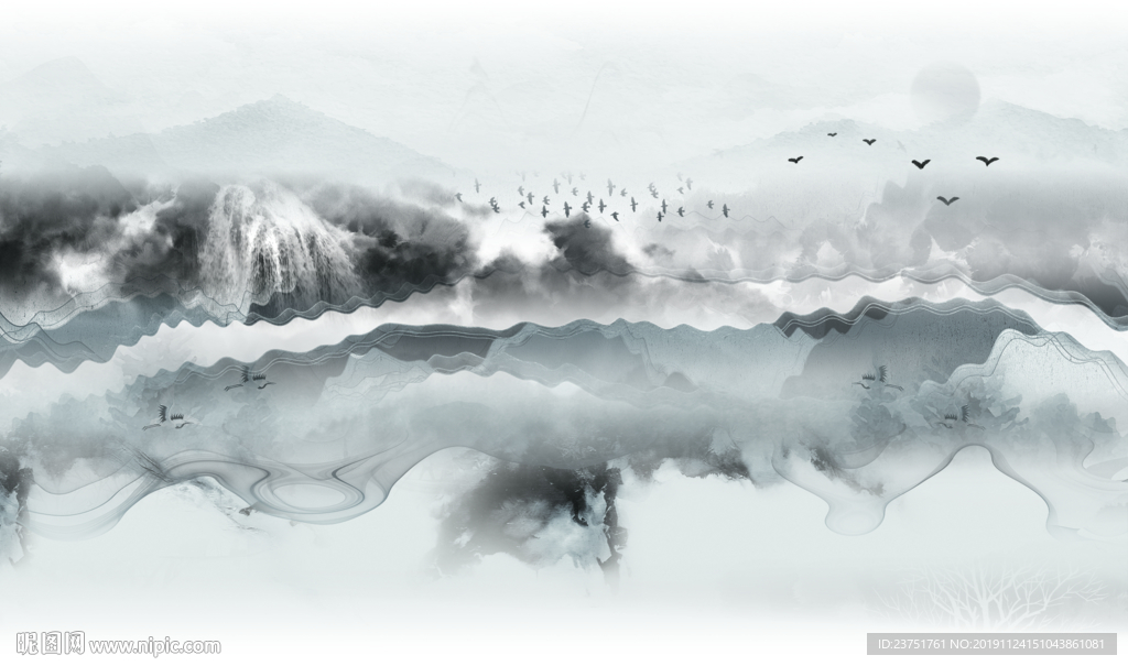 水墨山水