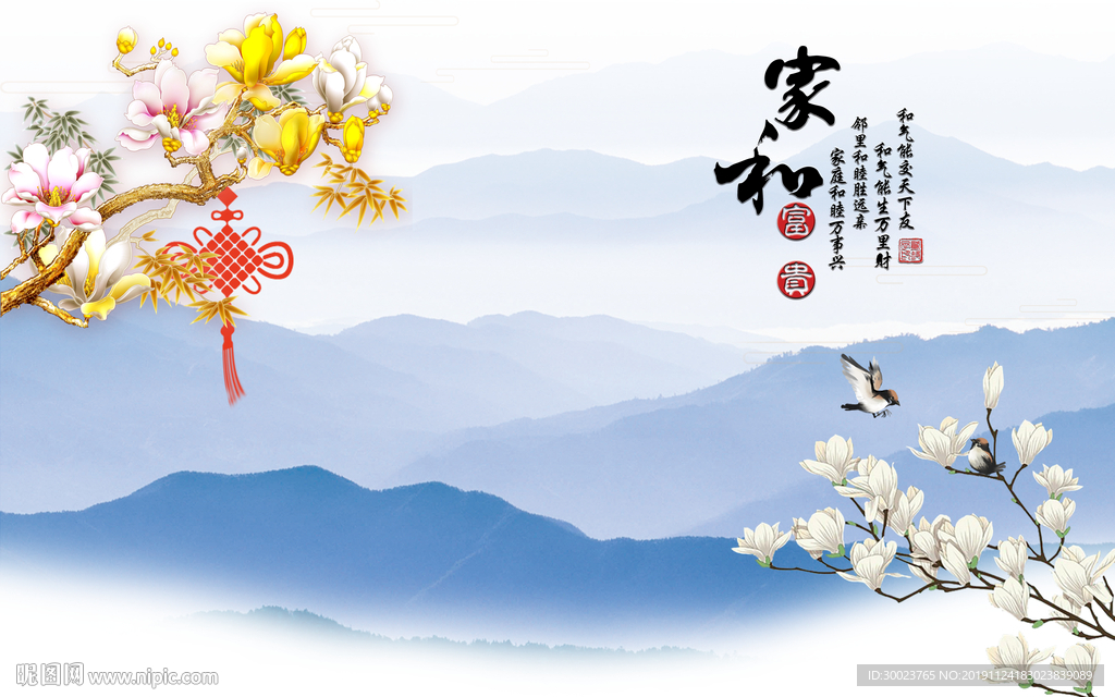 家和-玉兰花