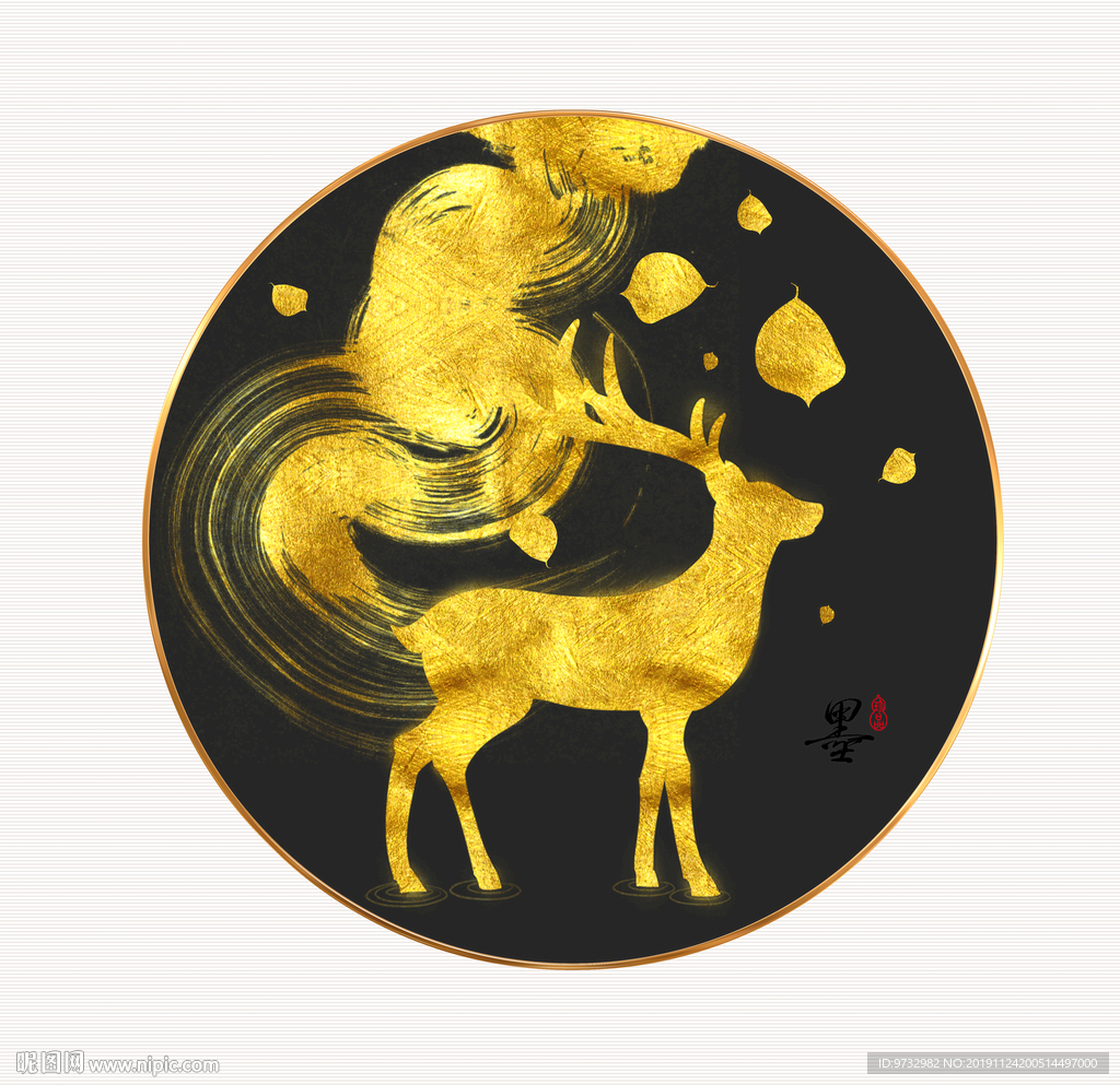 金箔画
