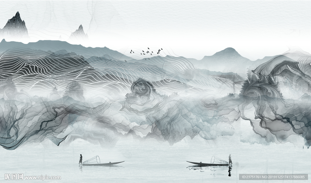 山水画