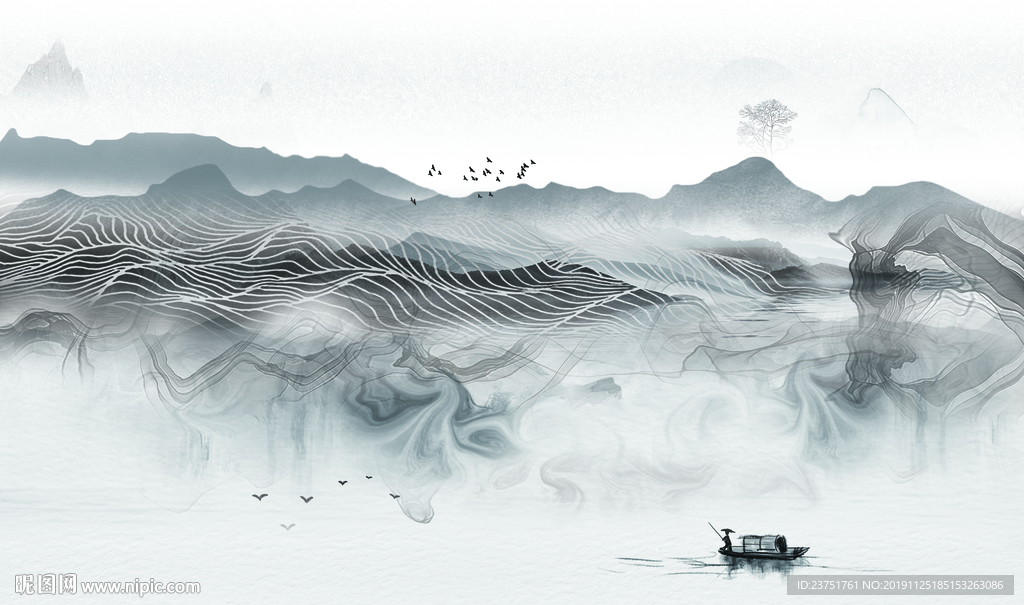山水画