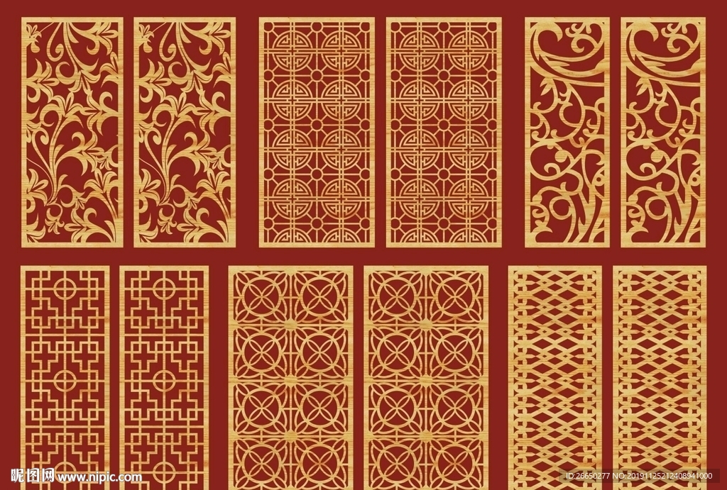古典花纹