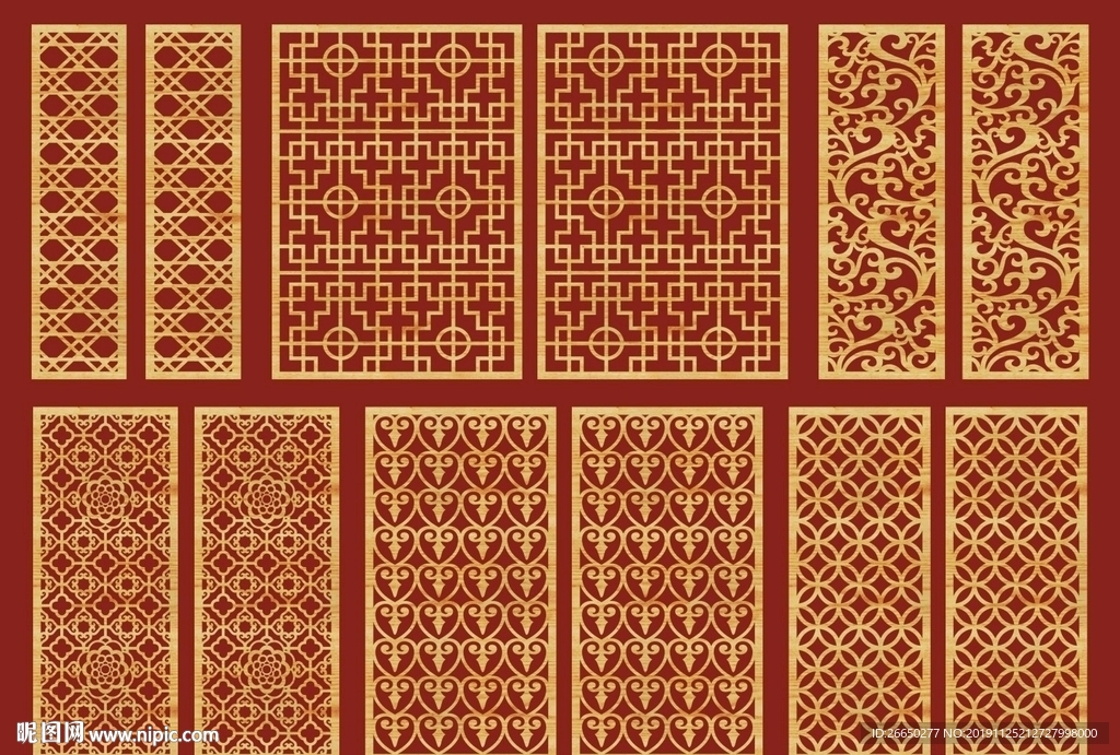 古典花纹