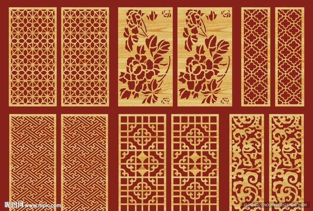 古典花纹