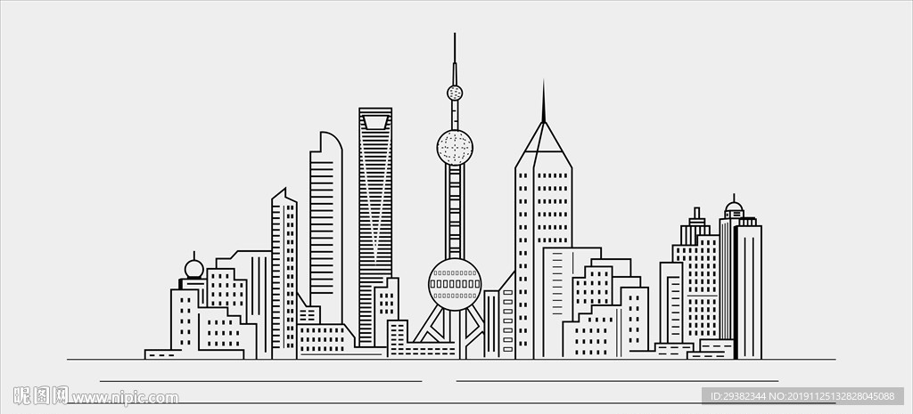 上海线稿