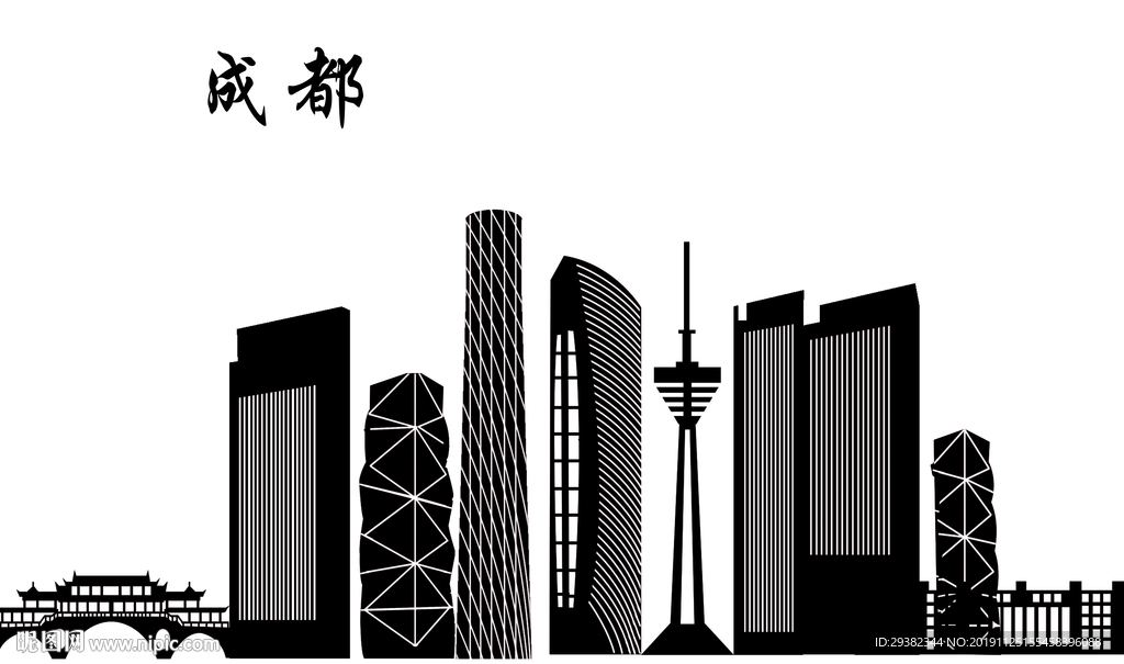 成都线稿