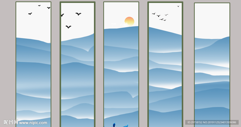 山水画