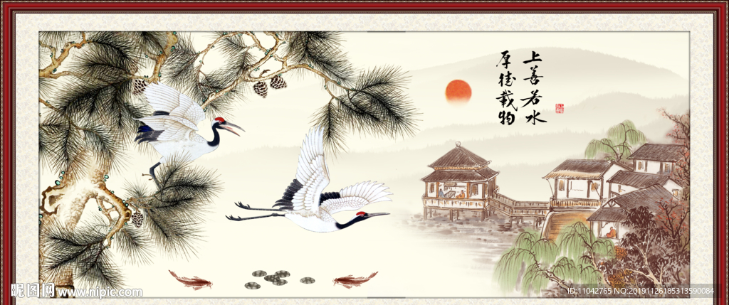 松鹤图