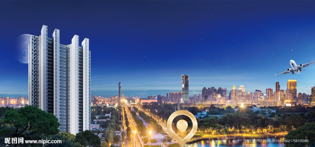 湖居地产 户外高层 高层