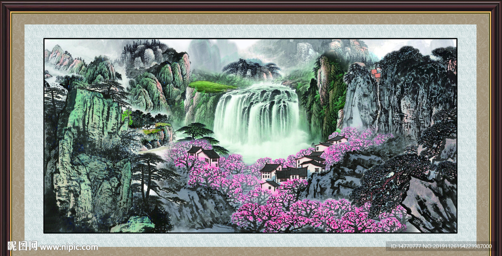 山水风景图