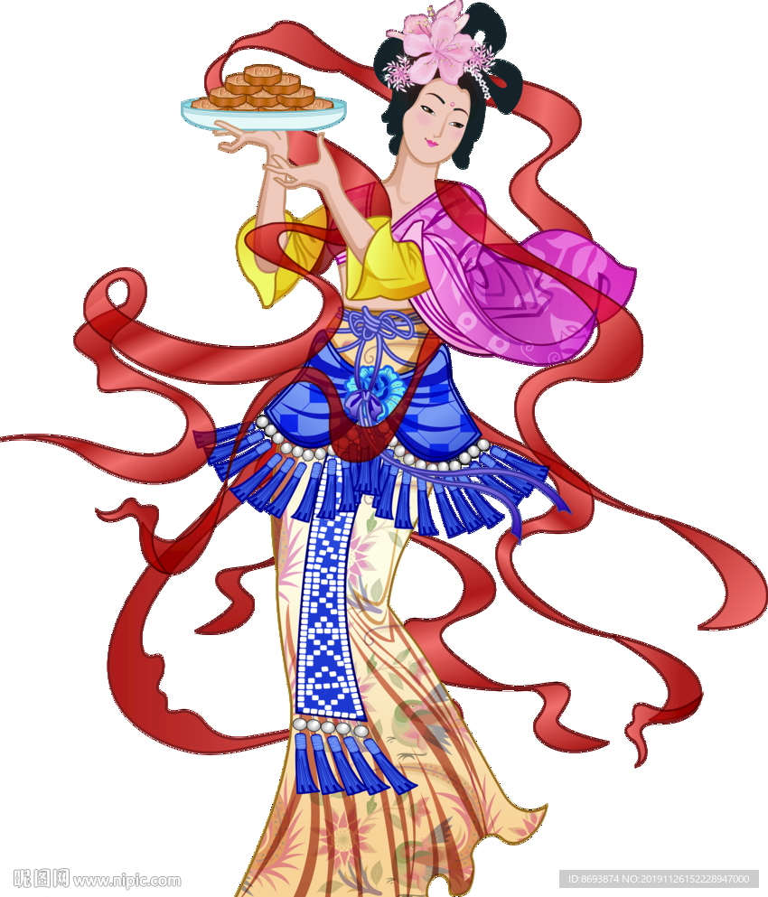 PVC雕刻  嫦娥人物 嫦娥